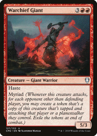 Warchief Giant [Commander Anthology Volume II] | Jack's On Queen