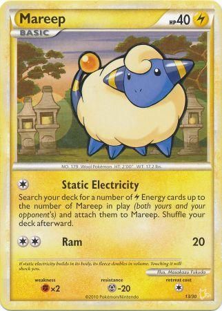 Mareep (13/30) [HeartGold & SoulSilver: Trainer Kit - Raichu] | Jack's On Queen