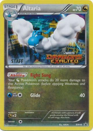 Altaria (BW48) (Staff Prerelease Promo) [Black & White: Black Star Promos] | Jack's On Queen