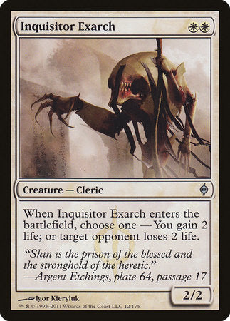Inquisitor Exarch [New Phyrexia] | Jack's On Queen