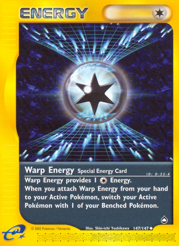 Warp Energy (147/147) [Aquapolis] | Jack's On Queen