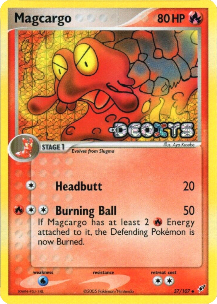 Magcargo (37/107) (Stamped) [EX: Deoxys] | Jack's On Queen