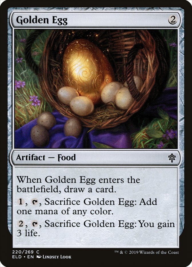 Golden Egg [Throne of Eldraine] | Jack's On Queen