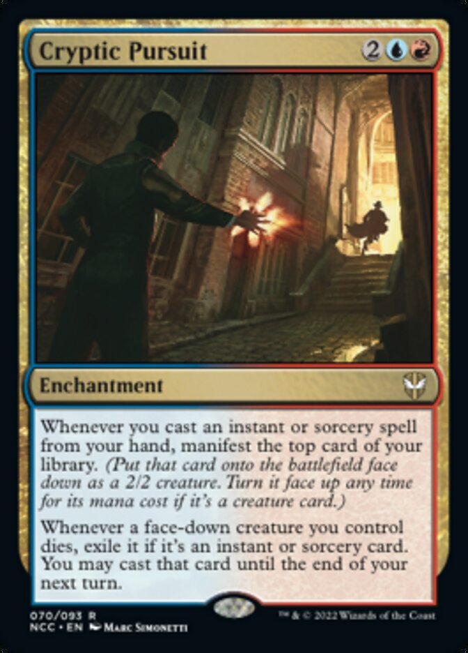 Cryptic Pursuit [Streets of New Capenna Commander] | Jack's On Queen