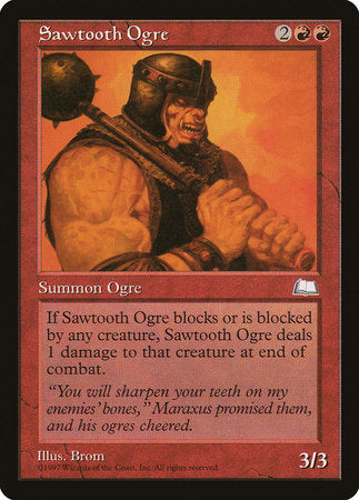 Sawtooth Ogre [Weatherlight] | Jack's On Queen