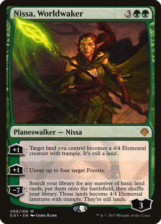 Nissa, Worldwaker [Archenemy: Nicol Bolas] | Jack's On Queen