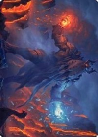 Aegar, the Freezing Flame Art Card [Kaldheim: Art Series] | Jack's On Queen