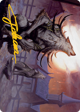 Lord of the Ulvenwald Art Card (Gold-Stamped Signature) [Innistrad: Midnight Hunt Art Series] | Jack's On Queen