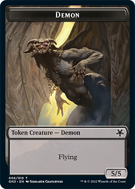 Bird Illusion // Demon Double-Sided Token [Game Night: Free-for-All Tokens] | Jack's On Queen