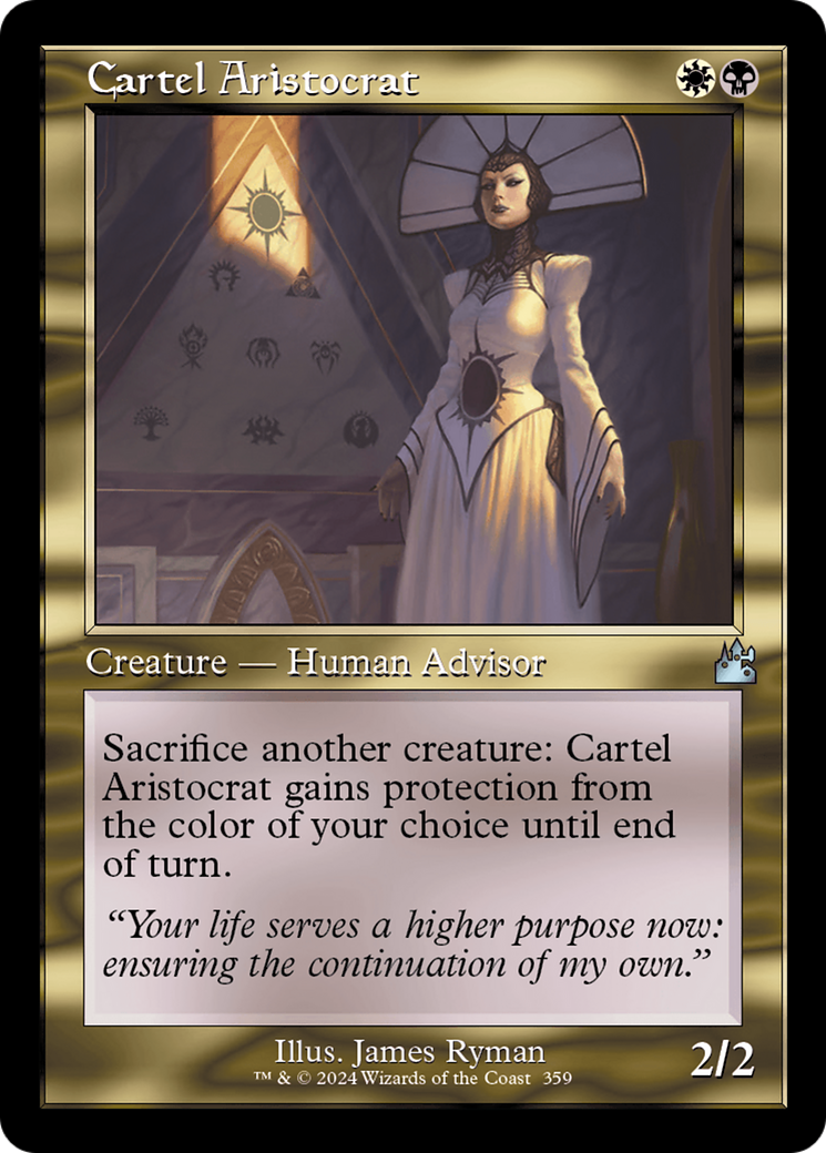 Cartel Aristocrat (Retro Frame) [Ravnica Remastered] | Jack's On Queen