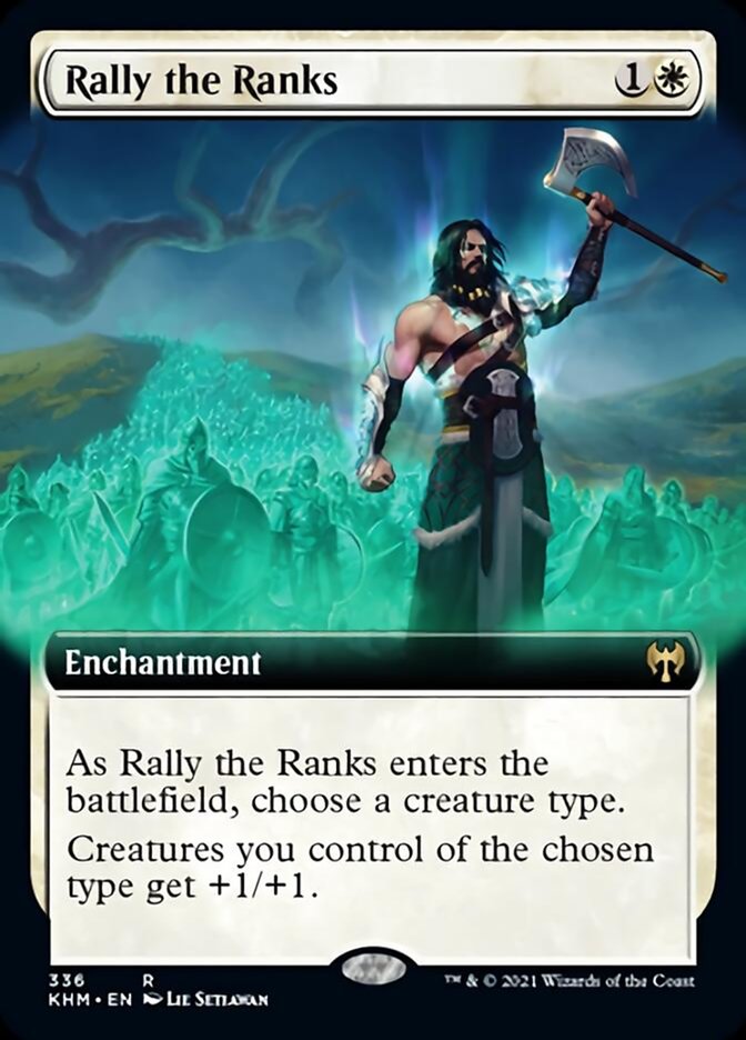 Rally the Ranks (Extended Art) [Kaldheim] | Jack's On Queen