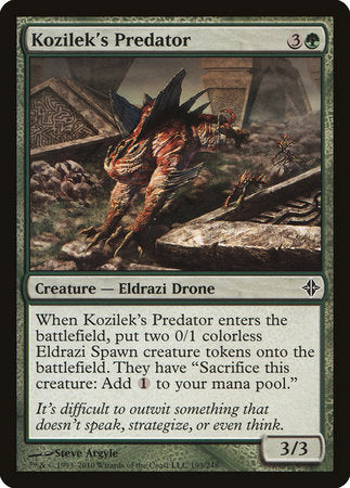 Kozilek's Predator [Rise of the Eldrazi] | Jack's On Queen