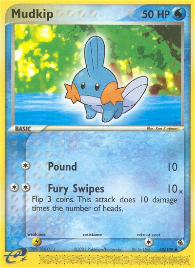 Mudkip (60/109) [EX: Ruby & Sapphire] | Jack's On Queen