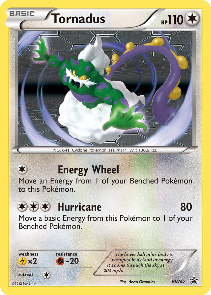 Tornadus (BW42) [Black & White: Black Star Promos] | Jack's On Queen