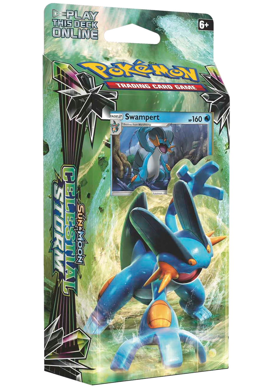 Sun & Moon: Celestial Storm - Theme Deck (Hydro Fury) | Jack's On Queen