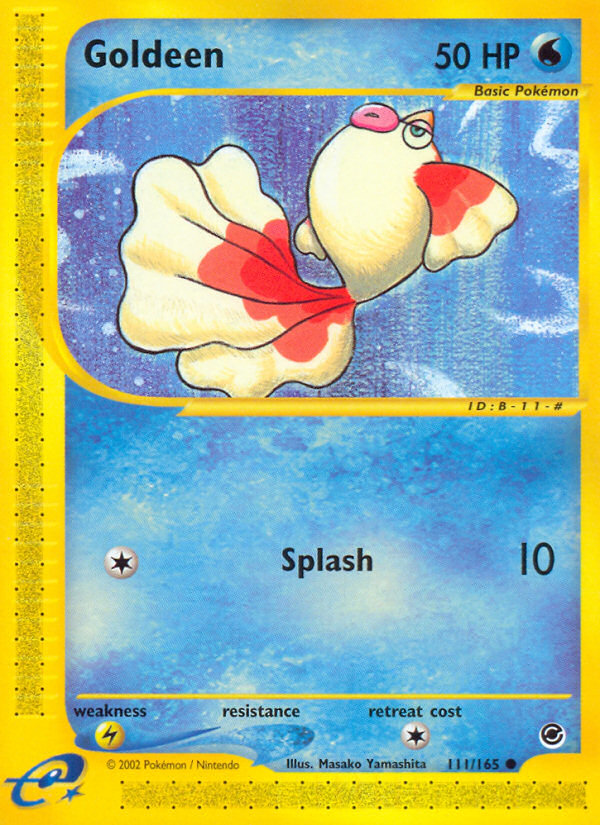 Goldeen (111/165) [Expedition: Base Set] | Jack's On Queen