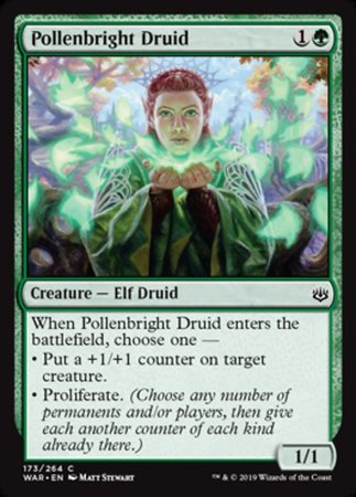 Pollenbright Druid [War of the Spark] | Jack's On Queen