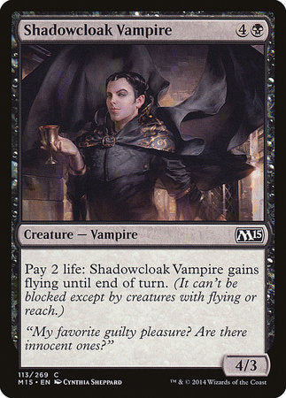 Shadowcloak Vampire [Magic 2015] | Jack's On Queen