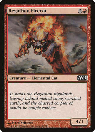 Regathan Firecat [Magic 2014] | Jack's On Queen