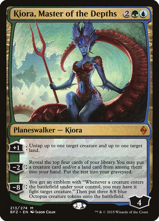 Kiora, Master of the Depths [Battle for Zendikar] | Jack's On Queen