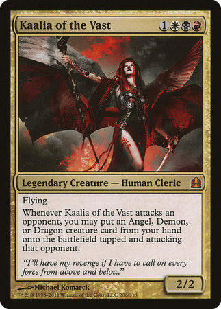 Kaalia of the Vast [Commander 2011] | Jack's On Queen