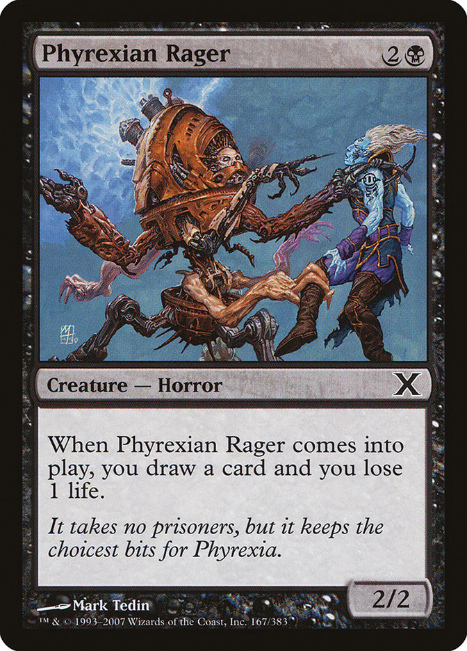 Phyrexian Rager [Tenth Edition] | Jack's On Queen