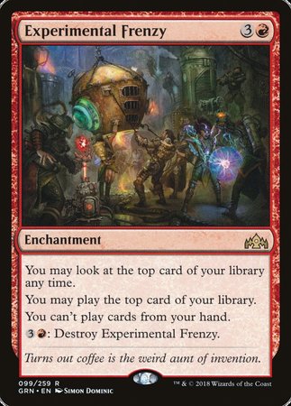 Experimental Frenzy [Guilds of Ravnica] | Jack's On Queen