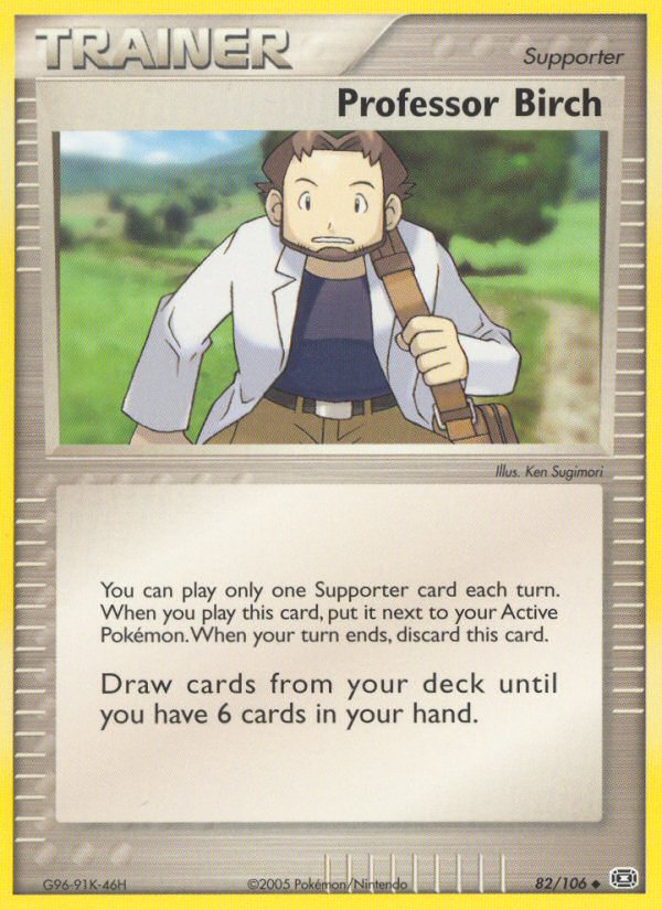 Professor Birch (82/106) [EX: Emerald] | Jack's On Queen