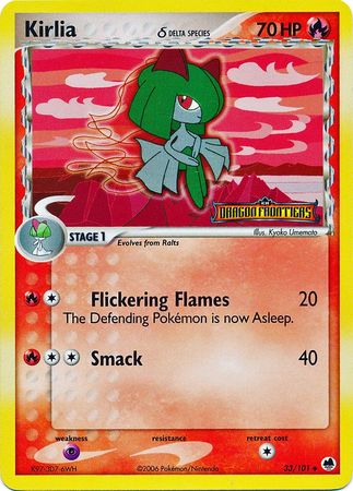 Kirlia (33/101) (Delta Species) (Stamped) [EX: Dragon Frontiers] | Jack's On Queen