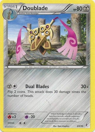 Doublade (23/30) [XY: Trainer Kit 1 - Bisharp] | Jack's On Queen