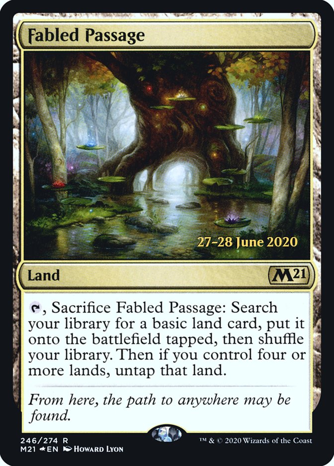 Fabled Passage  [Core Set 2021 Prerelease Promos] | Jack's On Queen