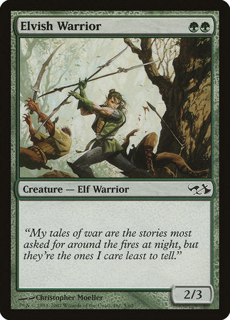 Elvish Warrior [Duel Decks: Elves vs. Goblins] | Jack's On Queen