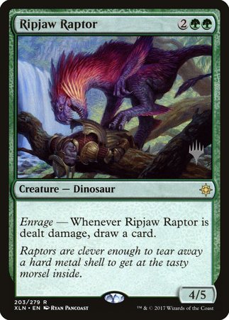 Ripjaw Raptor [Ixalan Promos] | Jack's On Queen