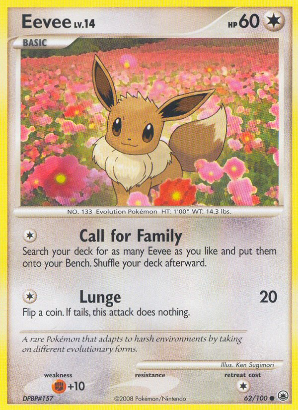 Eevee (62/100) [Diamond & Pearl: Majestic Dawn] | Jack's On Queen