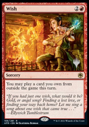 Wish (Promo Pack) [Dungeons & Dragons: Adventures in the Forgotten Realms Promos] | Jack's On Queen