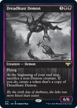 Dreadfeast Demon [Innistrad: Double Feature] | Jack's On Queen
