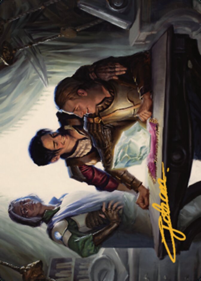 Tocasia's Welcome Art Card (Gold-Stamped Signature) [The Brothers' War Art Series] | Jack's On Queen