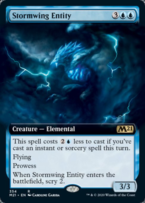 Stormwing Entity (Extended Art) [Core Set 2021] | Jack's On Queen