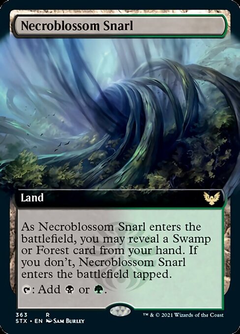 Necroblossom Snarl (Extended) [Strixhaven: School of Mages] | Jack's On Queen