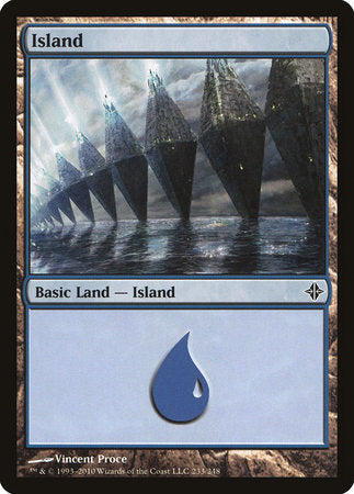Island (233) [Rise of the Eldrazi] | Jack's On Queen