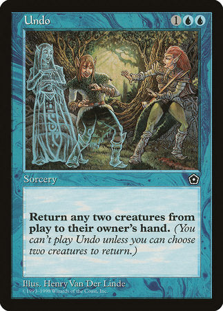 Undo [Portal Second Age] | Jack's On Queen