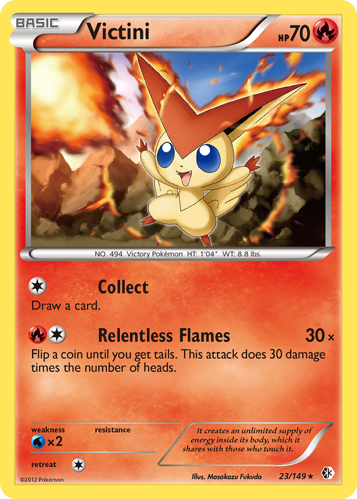 Victini (23/149) [Black & White: Boundaries Crossed] | Jack's On Queen