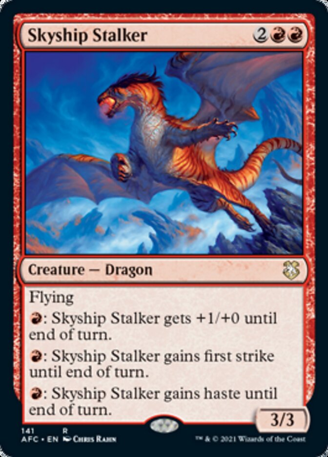 Skyship Stalker [Dungeons & Dragons: Adventures in the Forgotten Realms Commander] | Jack's On Queen