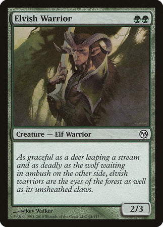 Elvish Warrior [Duels of the Planeswalkers] | Jack's On Queen