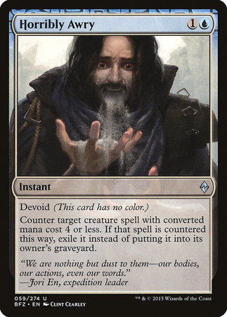 Horribly Awry [Battle for Zendikar] | Jack's On Queen