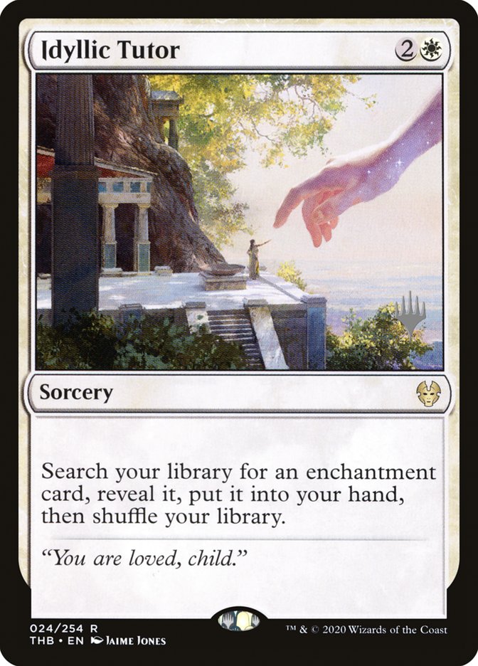 Idyllic Tutor (Promo Pack) [Theros Beyond Death Promos] | Jack's On Queen