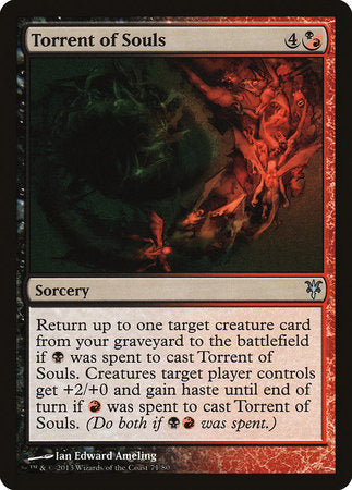 Torrent of Souls [Duel Decks: Sorin vs. Tibalt] | Jack's On Queen