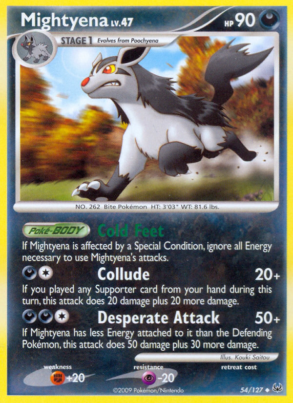 Mightyena (54/127) [Platinum: Base Set] | Jack's On Queen