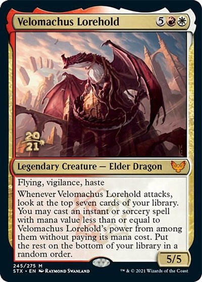 Velomachus Lorehold [Strixhaven: School of Mages Prerelease Promos] | Jack's On Queen