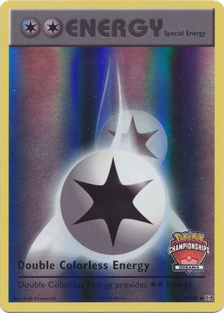 Double Colorless Energy (90/108) (Oceania Championship Promo) [XY: Evolutions] | Jack's On Queen